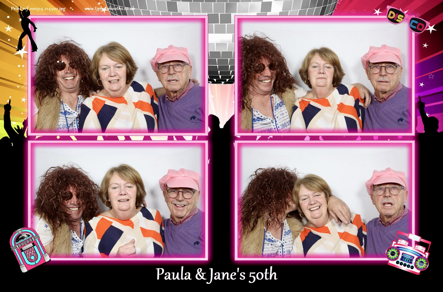 Paula & Jane's 50th | View more photos from the event at gallery.tjphotobooths.co.uk/u/TJPhotobooths/Paula-Janes-50th